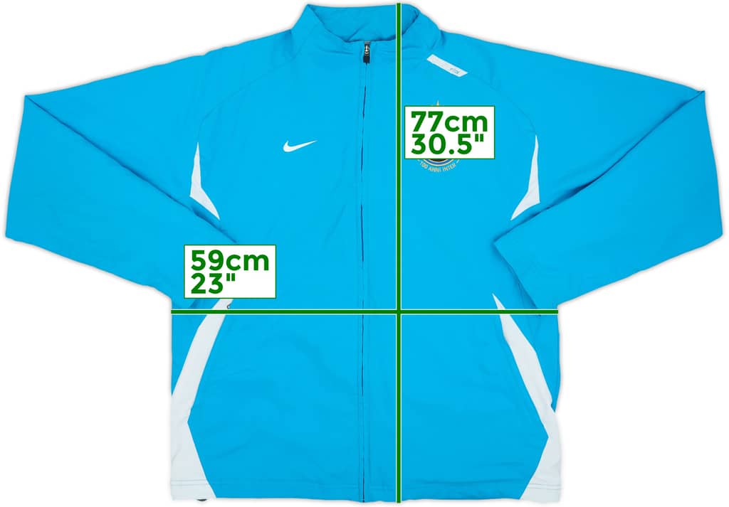 2007-08 Inter Milan Nike Track Jacket - 7/10 - (XL)