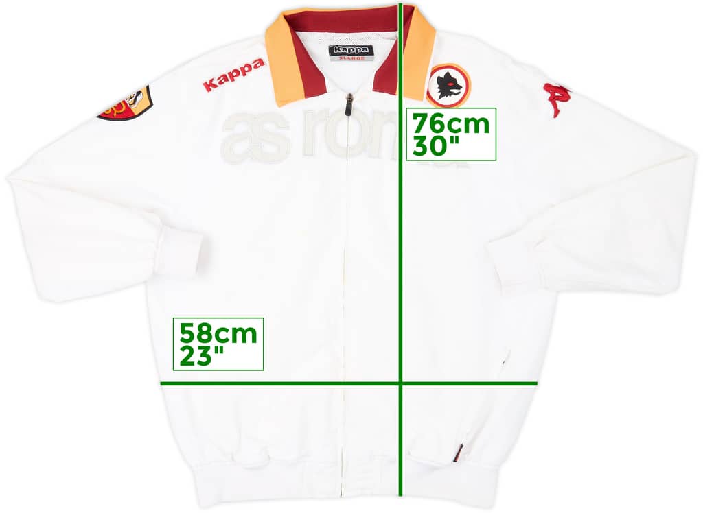2009-10 Roma Kappa Track Jacket - 6/10 - (XL)