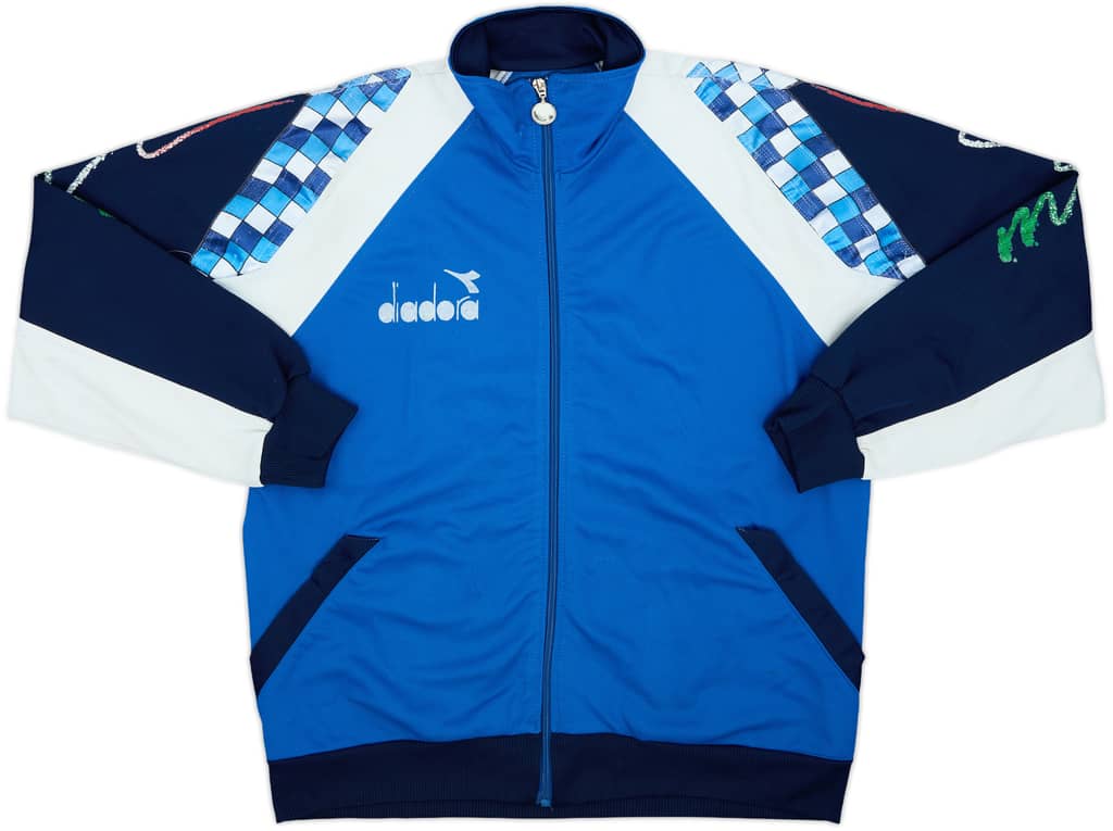 1990 Italy Diadora Track Jacket - 3/10 - (XL)