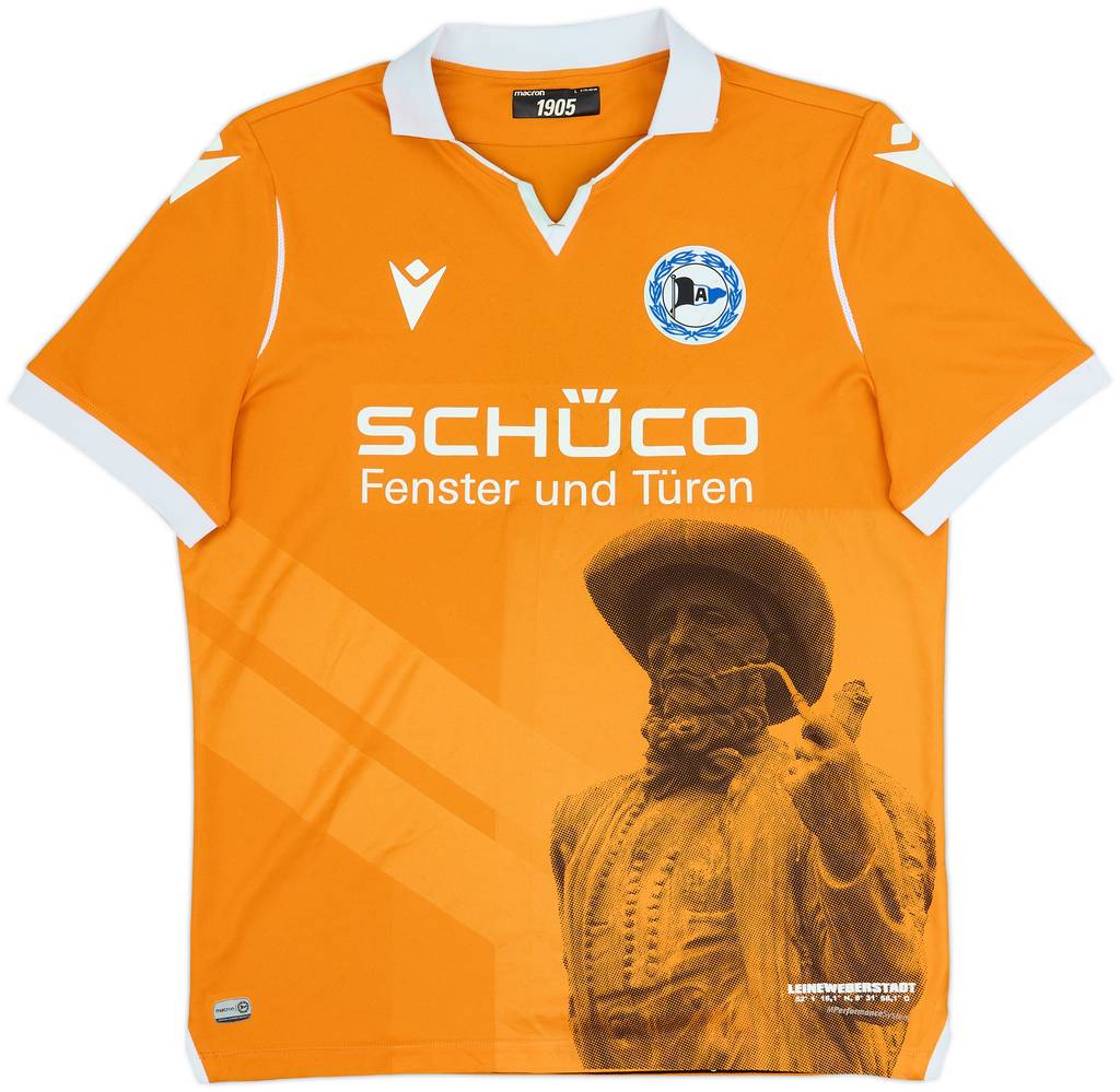 2020-21 Arminia Bielefeld Special Edition 'Leineweberstadt' Third Shirt - 7/10 - (L)