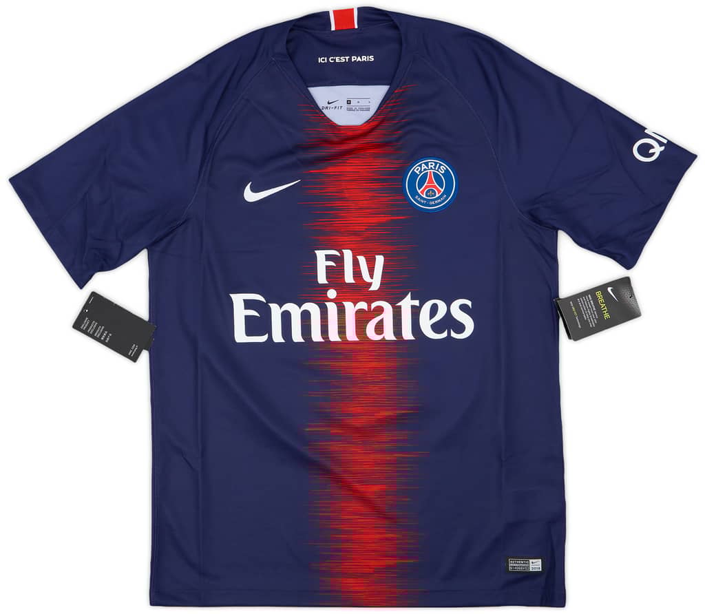 2018-19 Paris Saint-Germain Home Shirt Mbappe #7 (M)
