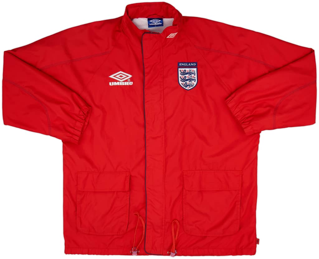 1998-00 England Umbro Track Jacket - 8/10 - (XL)