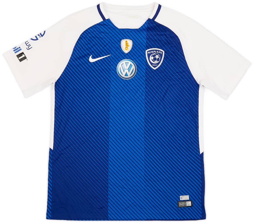 2017-18 Al Hilal Home Shirt - 8/10 - (M)