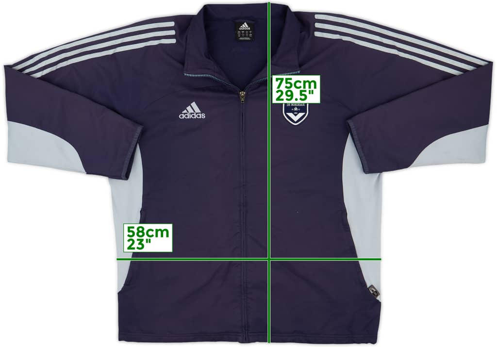 2002-03 Bordeaux adidas Track Jacket - 8/10 - (M/L)
