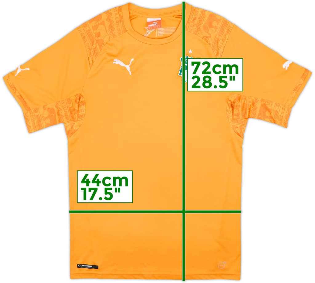 2014-16 Ivory Coast Home Shirt - 8/10 - (S)