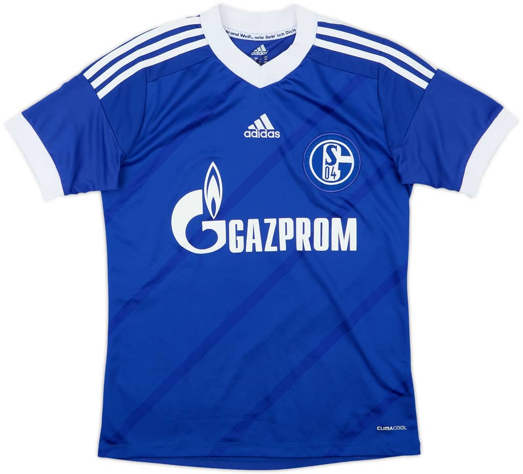 2012-14 Schalke Home Shirt - 9/10 - (13-14 Years)