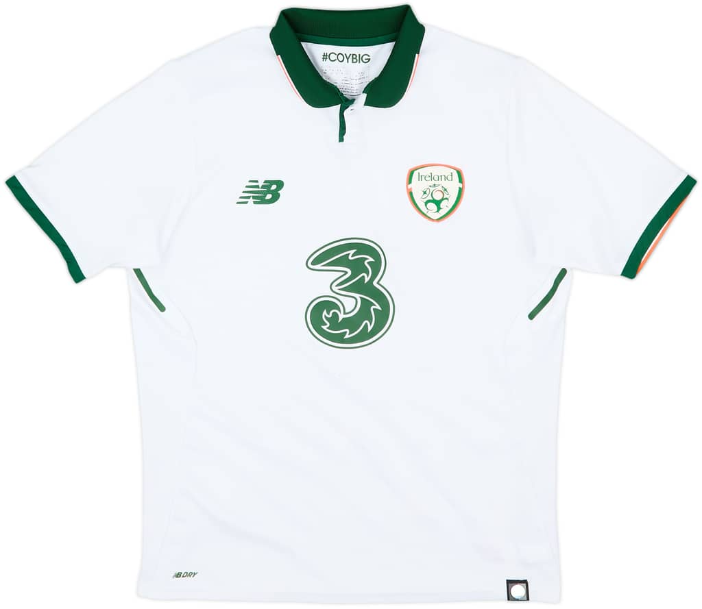 2017-18 Ireland Away Shirt - 7/10 - (XL.Boys)