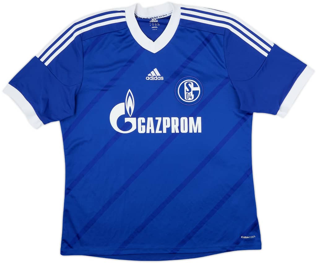 2012-14 Schalke Camiseta Local - 6/10 - (XL)