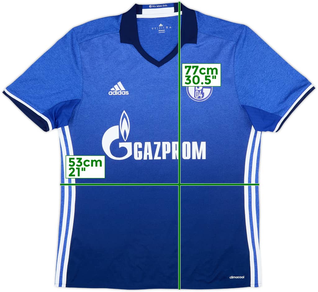 Camiseta de local del Schalke 2017-18 - 10/10 - (L)