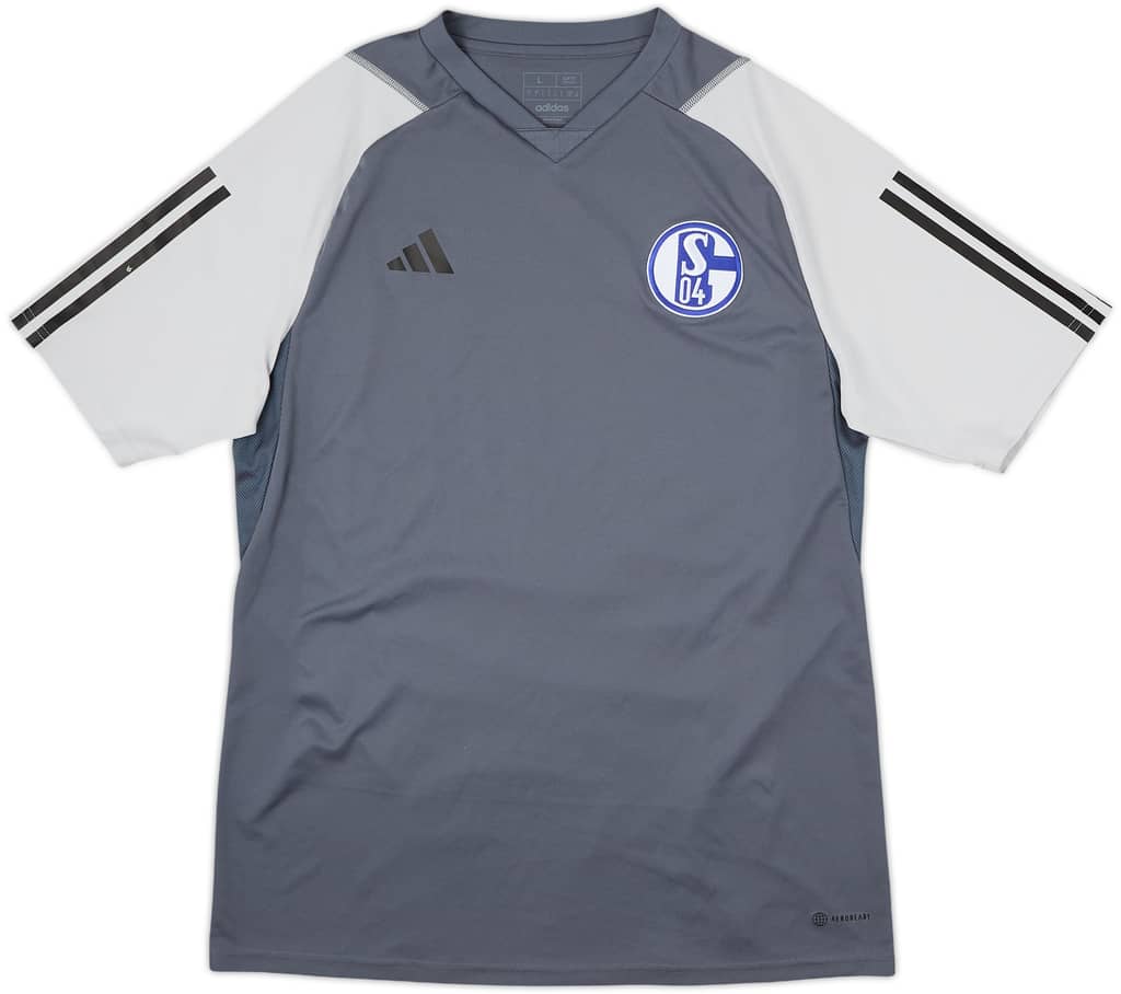 2022-23 Schalke adidas Training Shirt - 10/10 - (L)