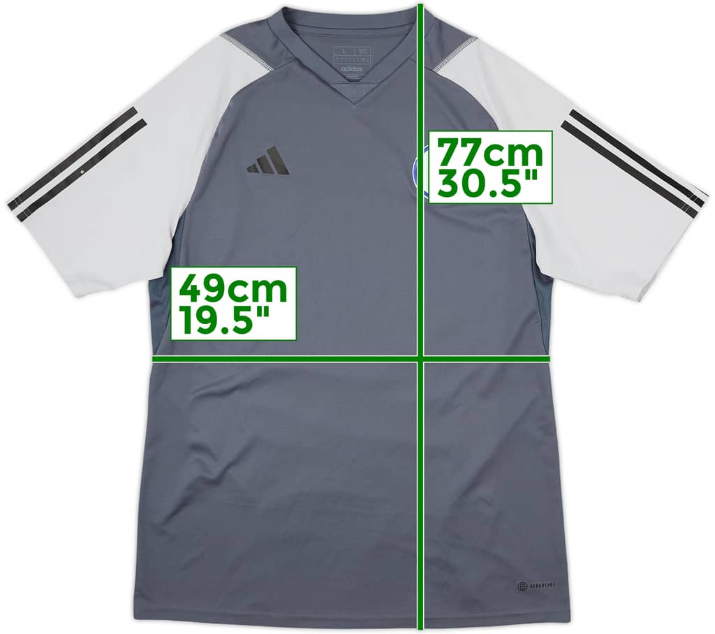 2022-23 Schalke adidas Training Shirt - 10/10 - (L)