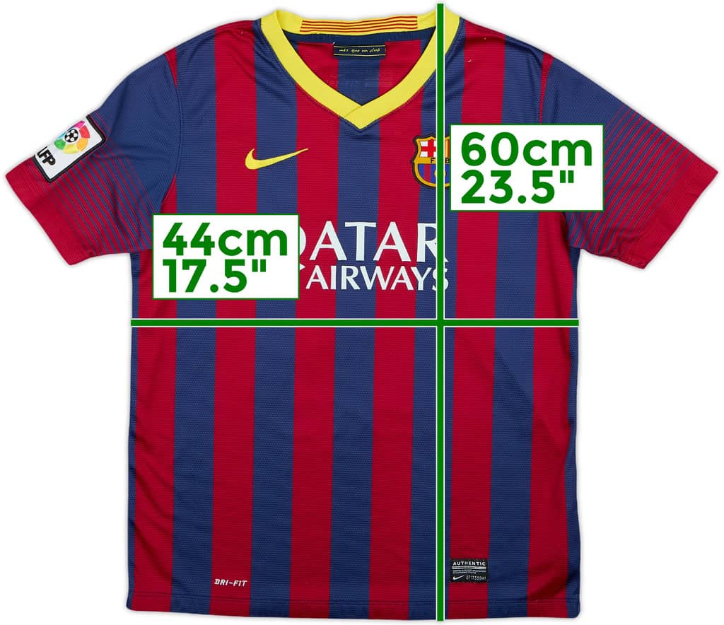 2013-14 Barcelona Home Shirt - 5/10 - (13-14 Years)