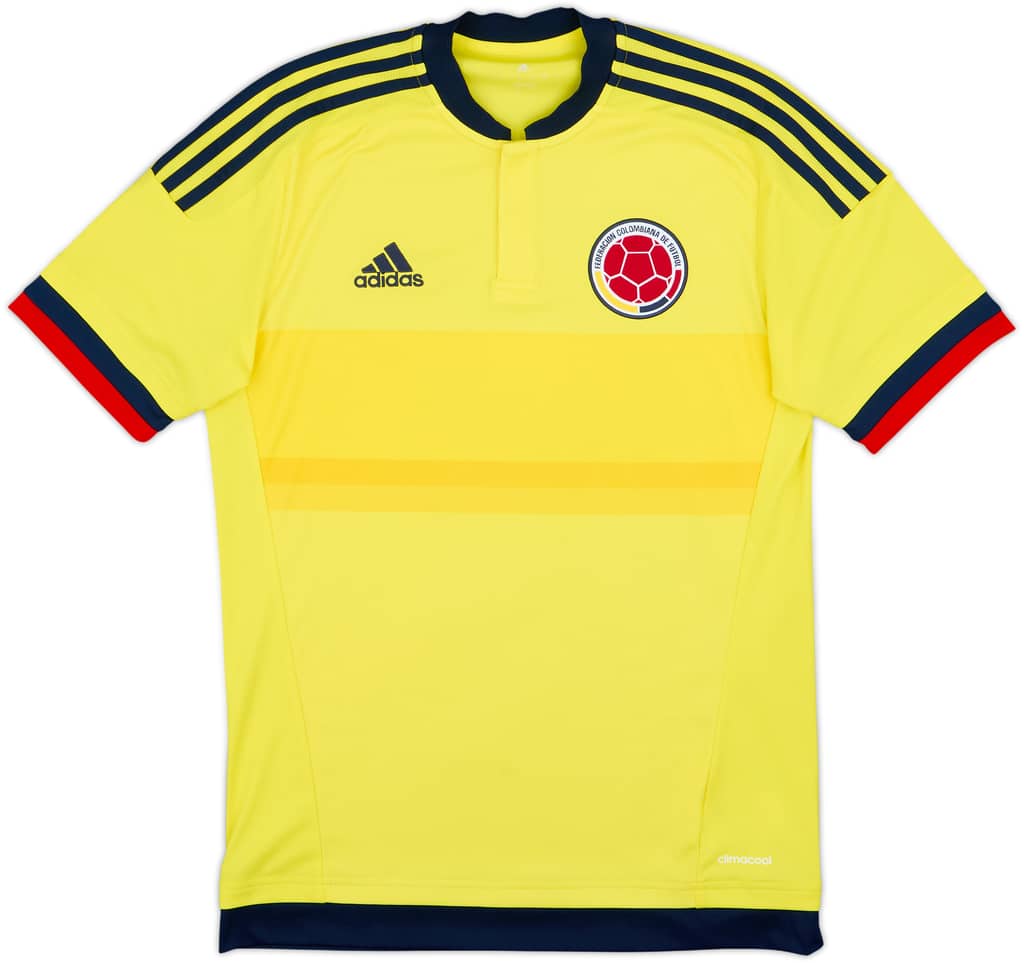 2015 Colombia Copa America Home Shirt - 8/10 - (S)