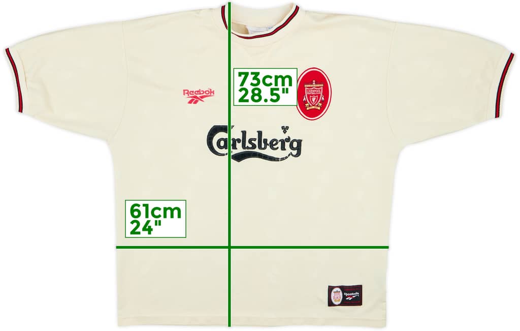 1996-97 Liverpool Away Shirt - 4/10 - (XL)