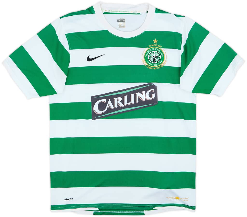 2007-08 Celtic Home Shirt - 5/10 - (M)