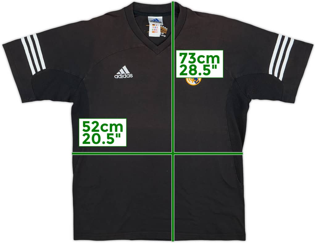 2002-03 Real Madrid Playera adidas de algodón - 5/10 - (M/L)