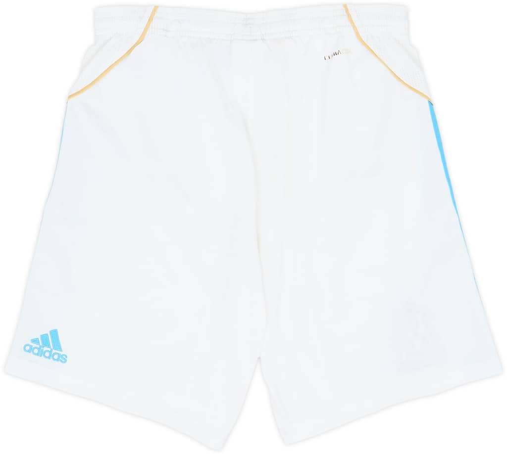 2011-12 Olympique Marseille Home Shorts - 6/10 - (14-15 Years)
