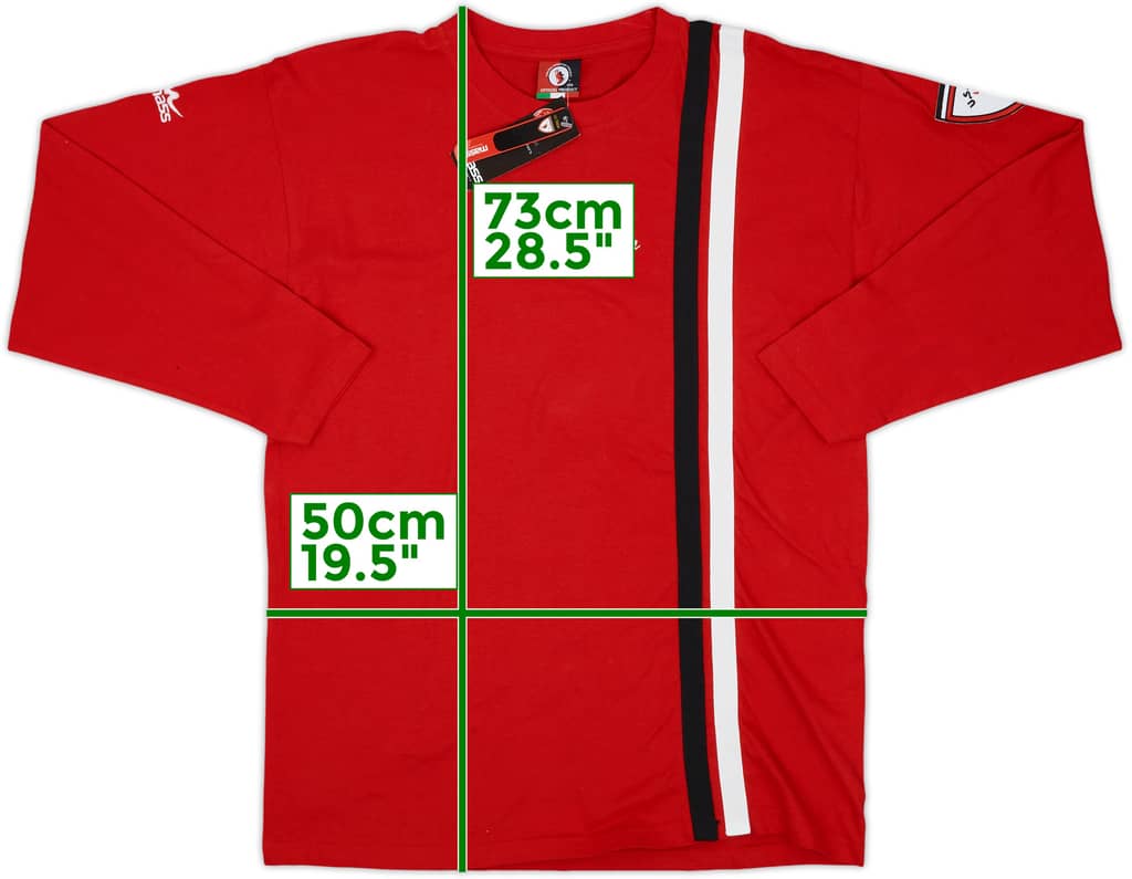 2010-11 Foggia Mass Cotton Tee (M)