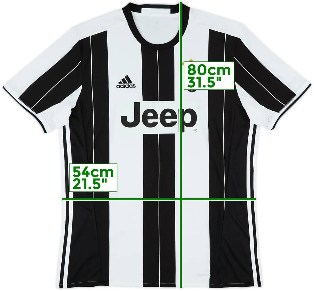 2016-17 Juventus Home Shirt - 7/10 - (L)