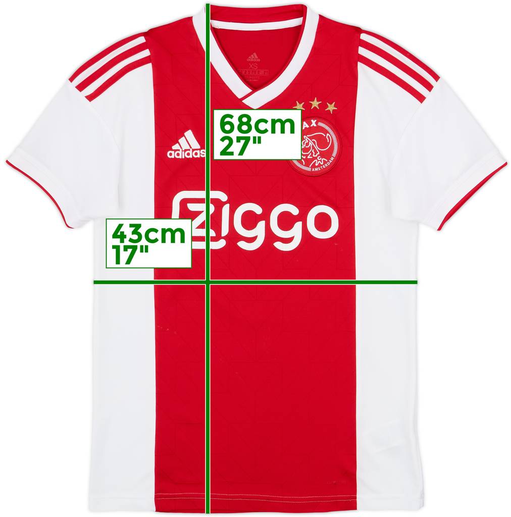 2018-19 Ajax Home Shirt - 6/10 - (XS)