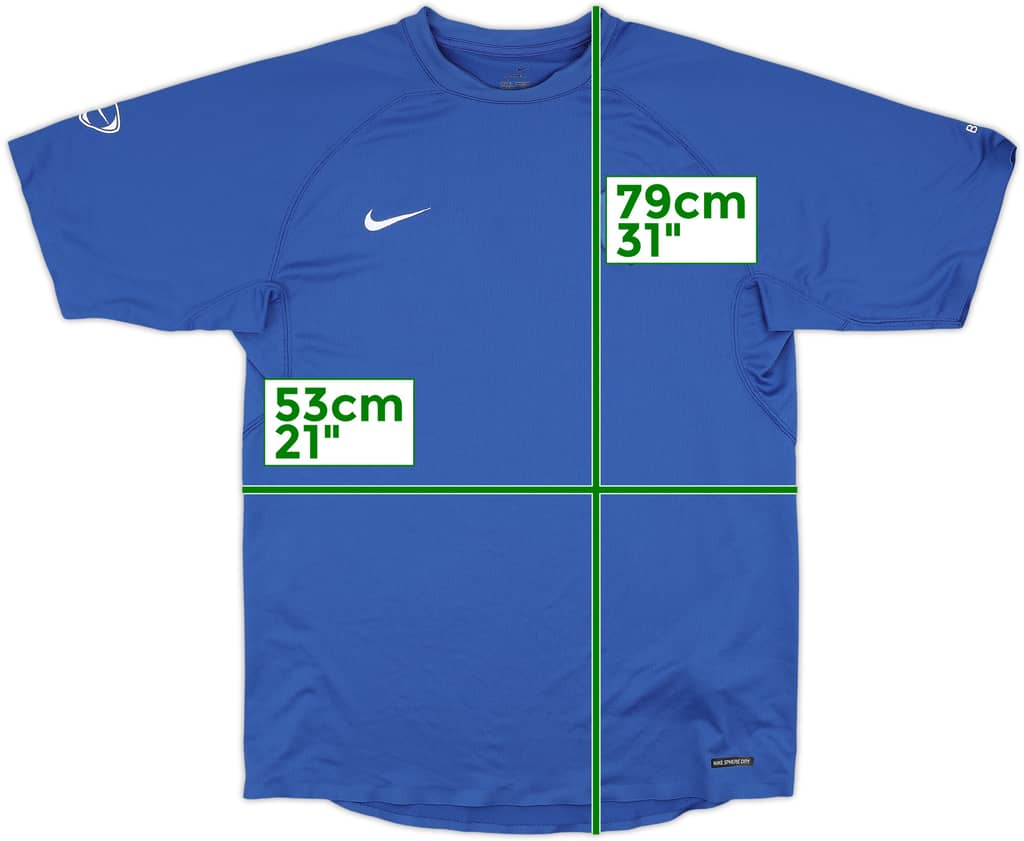 2006-07 Brazil Player Issue Nike Training Shirt - 10/10 - (L)