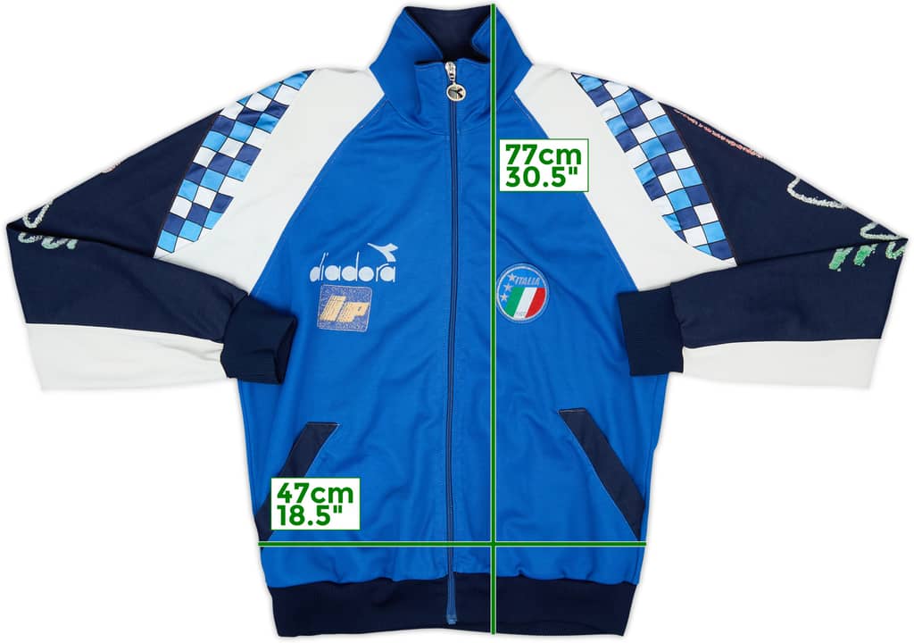 1990 Italy Diadora Track Jacket - 6/10 - (L)