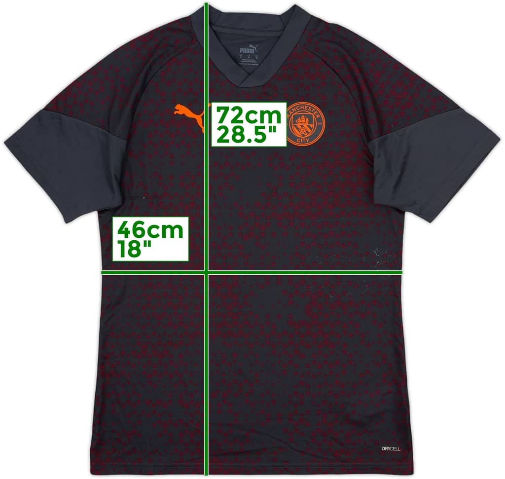 2023-24 Manchester City Puma Training Shirt - 7/10 - (M)