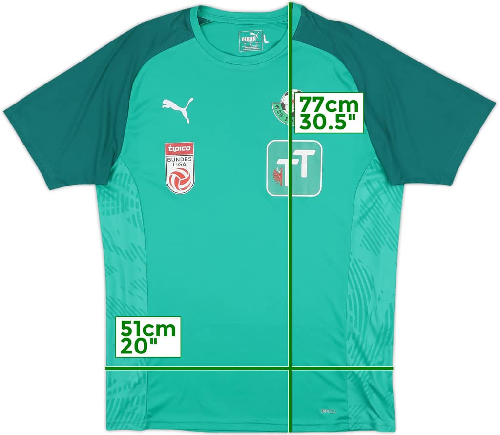 2018-19 Tirol Innsbruck Puma Training Shirt - 9/10 - (L)