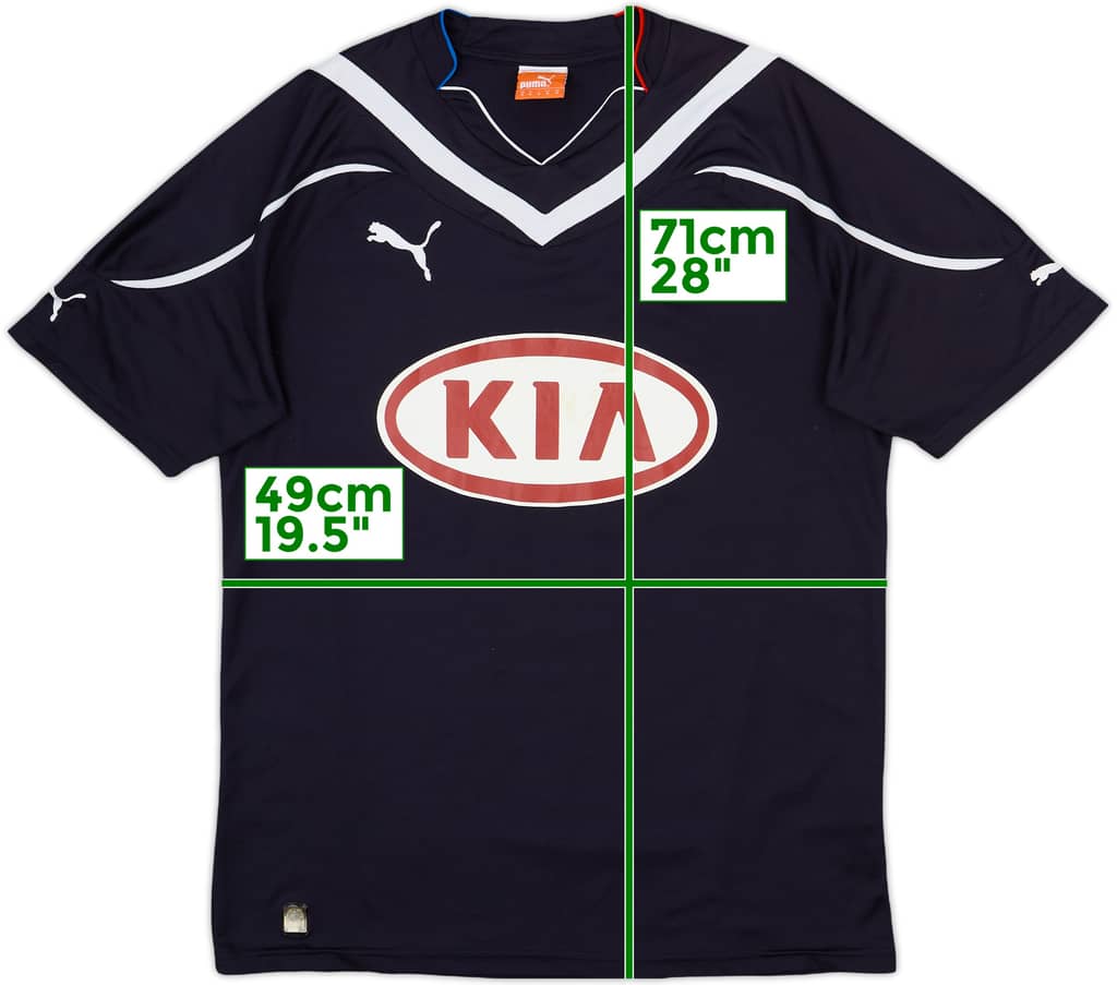 2010-11 Bordeaux Home Shirt - 6/10 - (M)