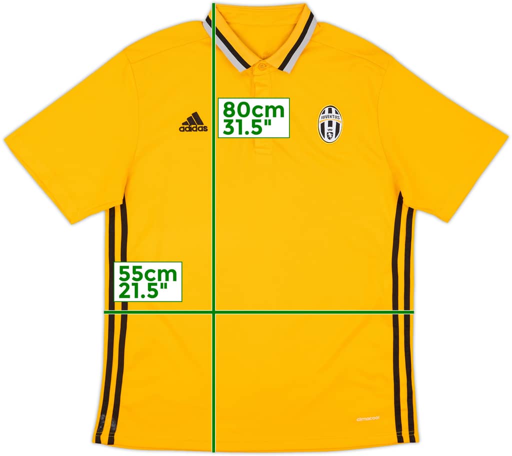 2015-16 Juventus adidas Polo Shirt - 8/10 - (XL)