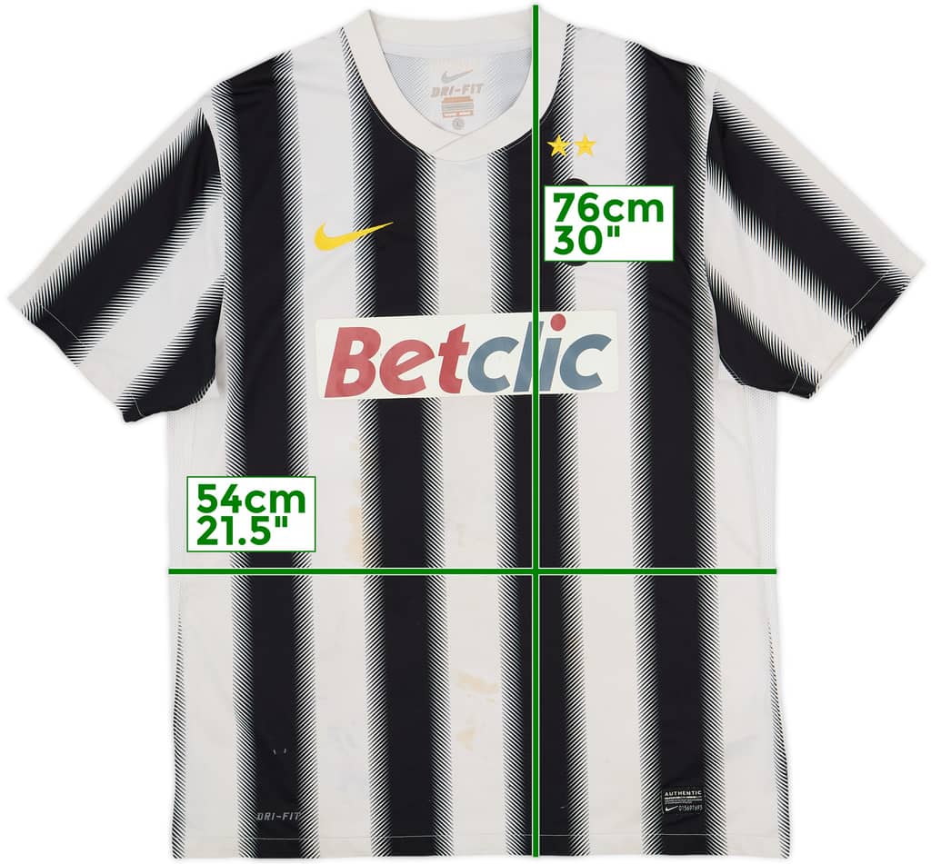 2011-12 Juventus Home Shirt - 4/10 - (L)
