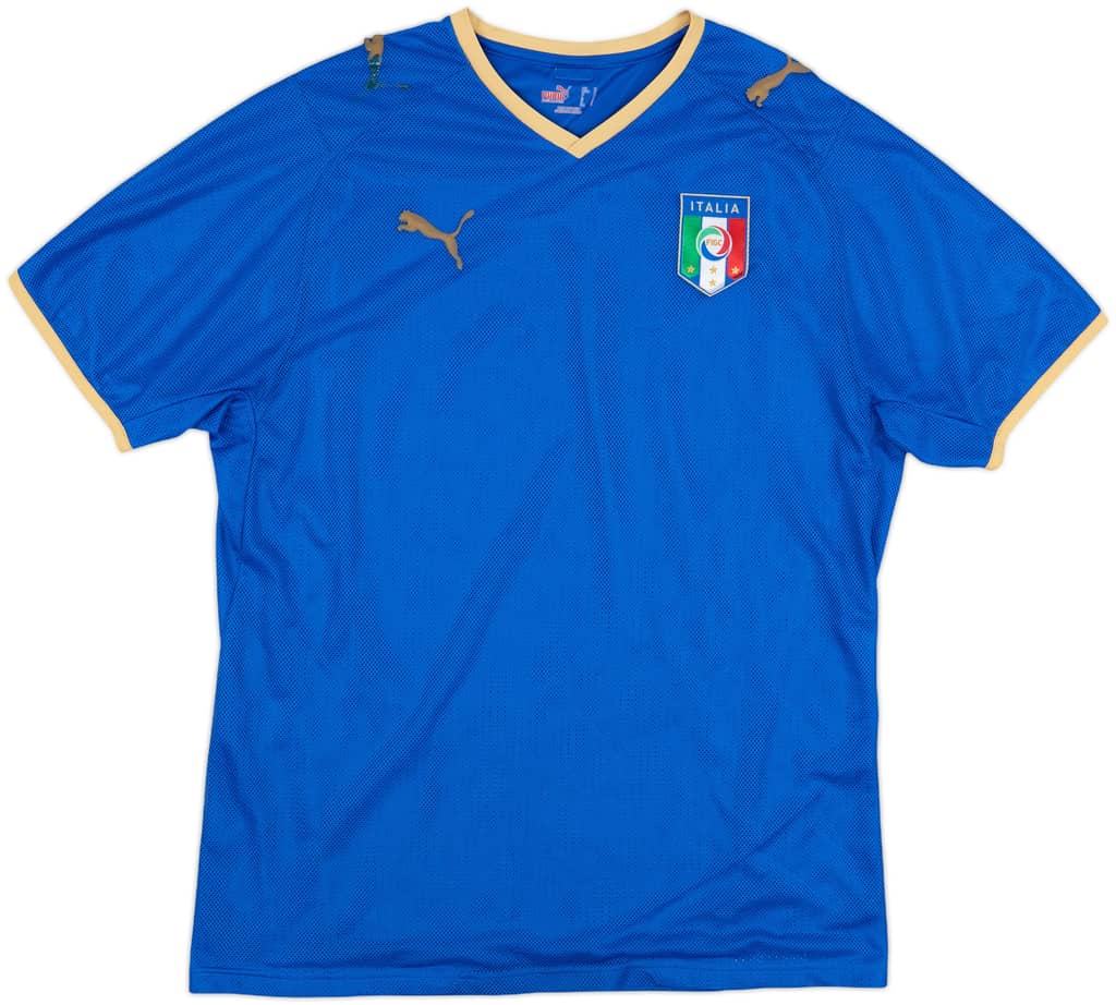 2007-08 Italy Home Shirt - 4/10 - (M)