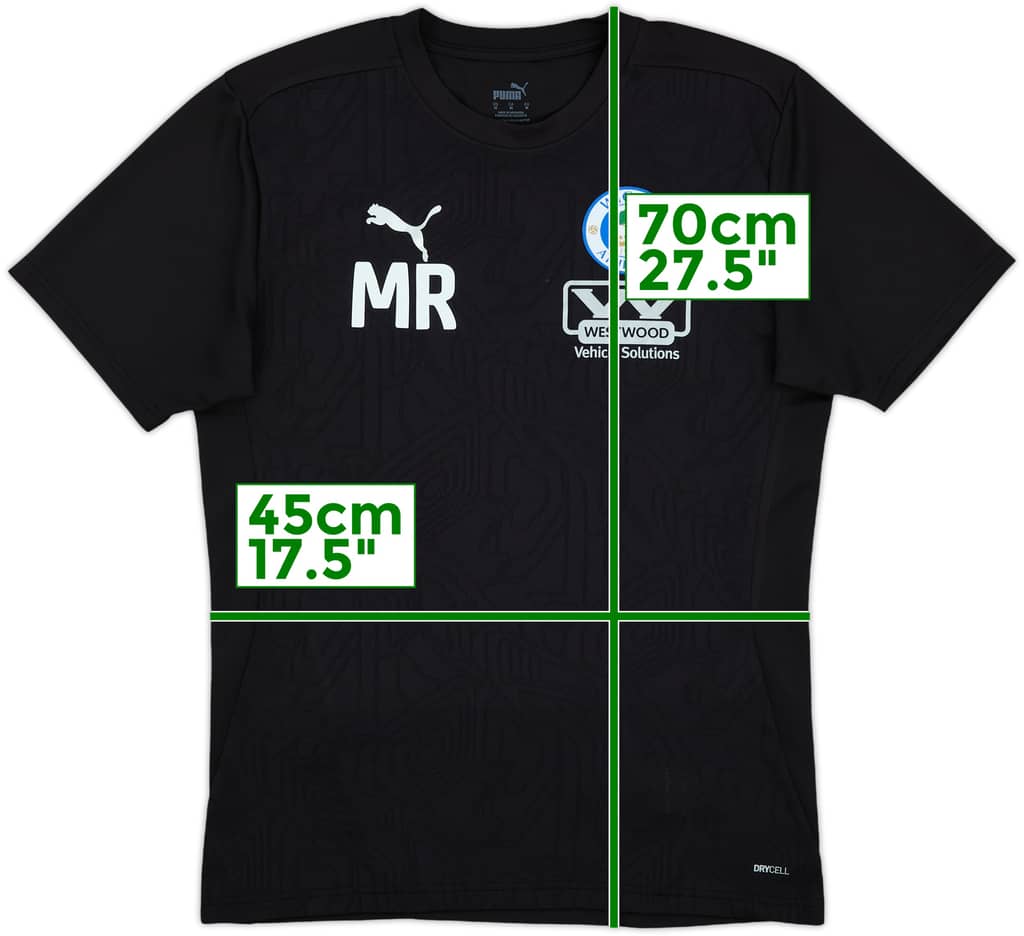 2022-23 Wigan Staff Issue Puma Training Shirt 'MR' - 10/10 - (M)