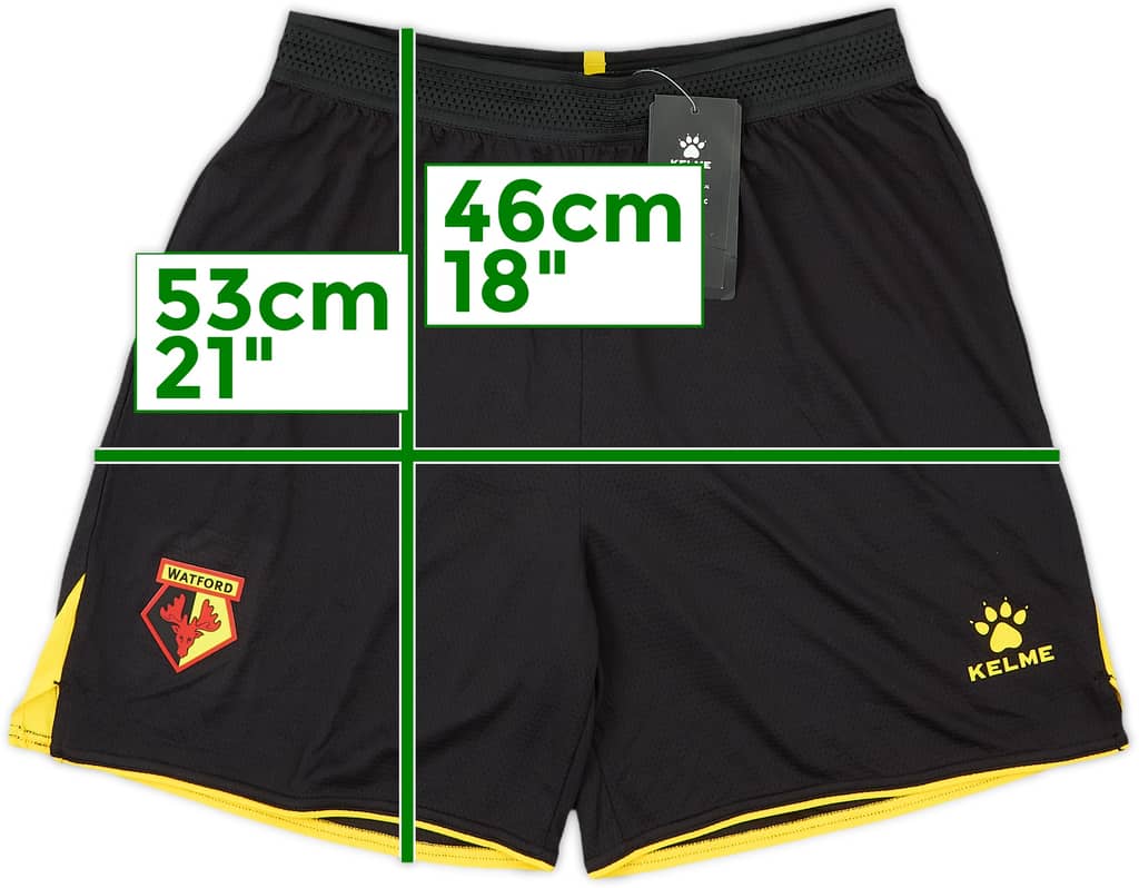 2021-22 Watford Home Shorts (M)