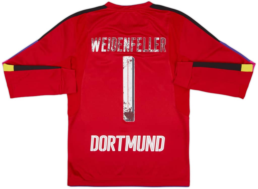 2016-17 Borussia Dortmund GK Shirt Weidenfeller #1 - 4/10 - (S)