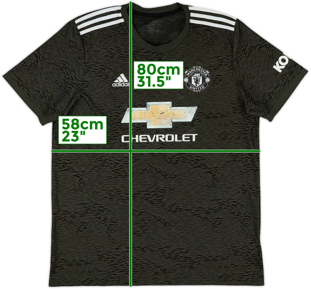 2020-21 Manchester United Away Shirt - 5/10 - (XL)