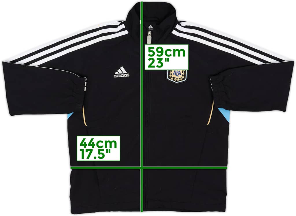 2011-12 Argentina adidas Track Jacket - 9/10 - (S.Boys)