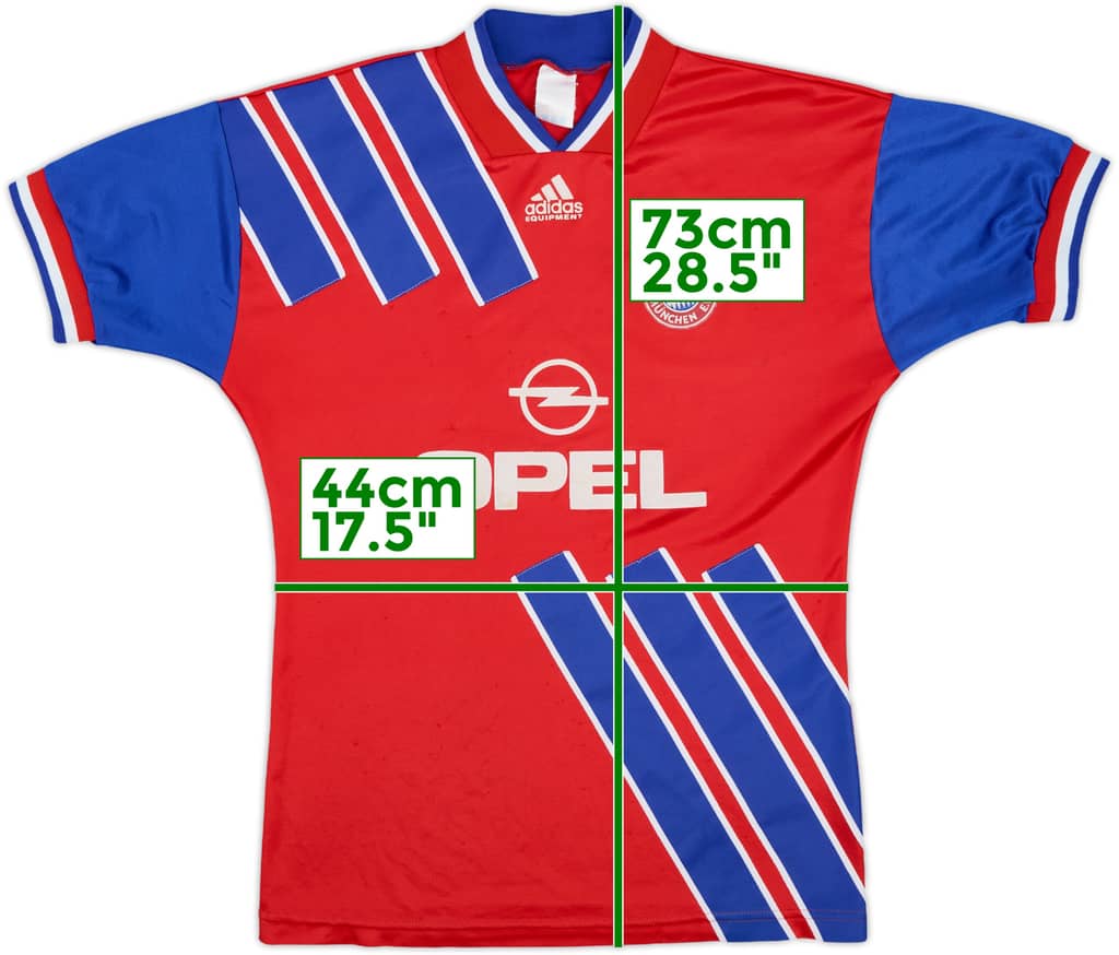 1993-95 Bayern Munich Home Shirt - 7/10 - (S)