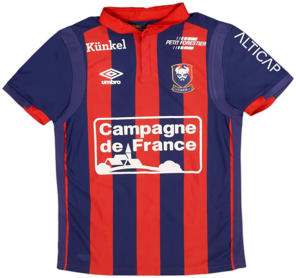 2016-17 Caen Home Shirt - 6/10 - (S)