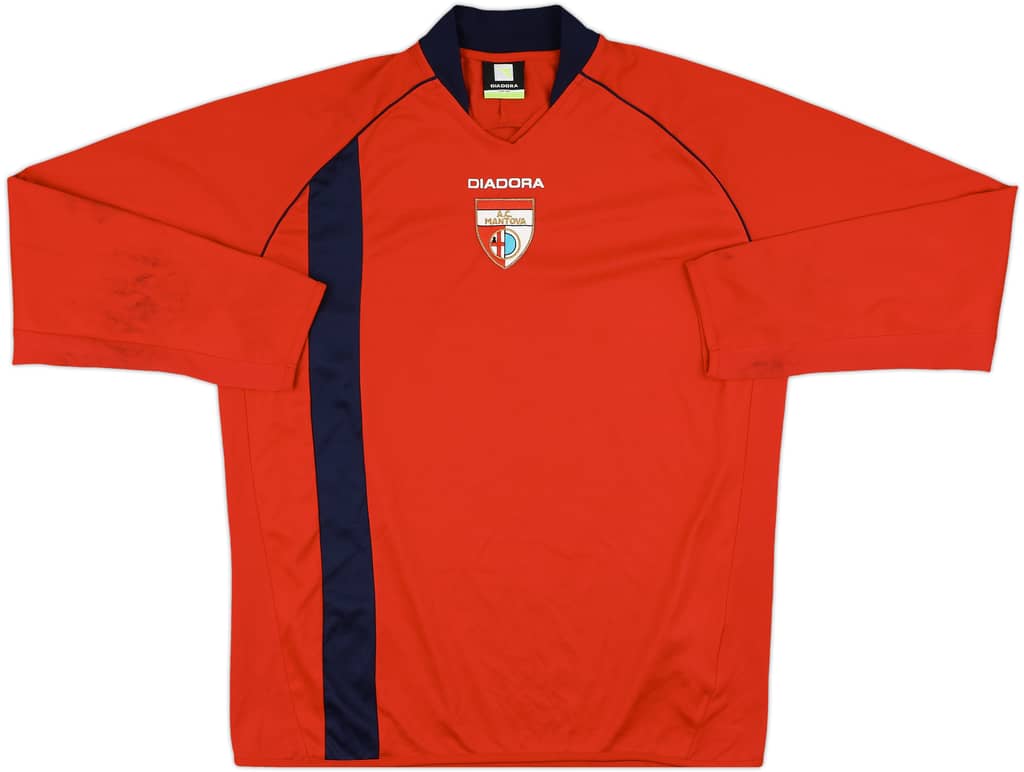 2007-08 Mantova Diadora Training L/S Shirt - 8/10 - (XL)