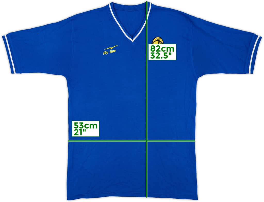 1990s Juve Stabia Fly Line Training Shirt - 9/10 - (L)