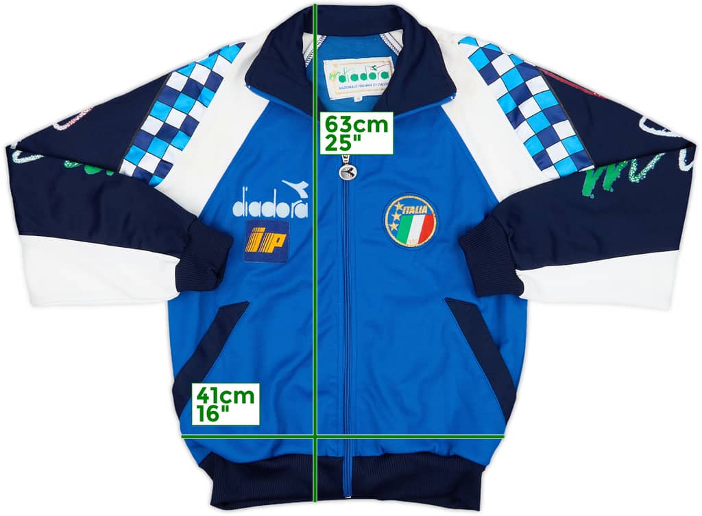 1990 Italy Diadora Track Jacket - 7/10 - (S)