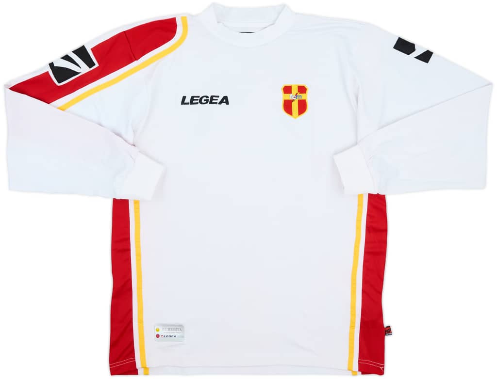 2007-08 Messina Home L/S Shirt - 9/10 - (XL)