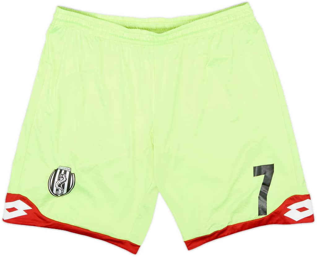2016-17 Cesena Player Issue Third Shorts #7 - 9/10 - (L)