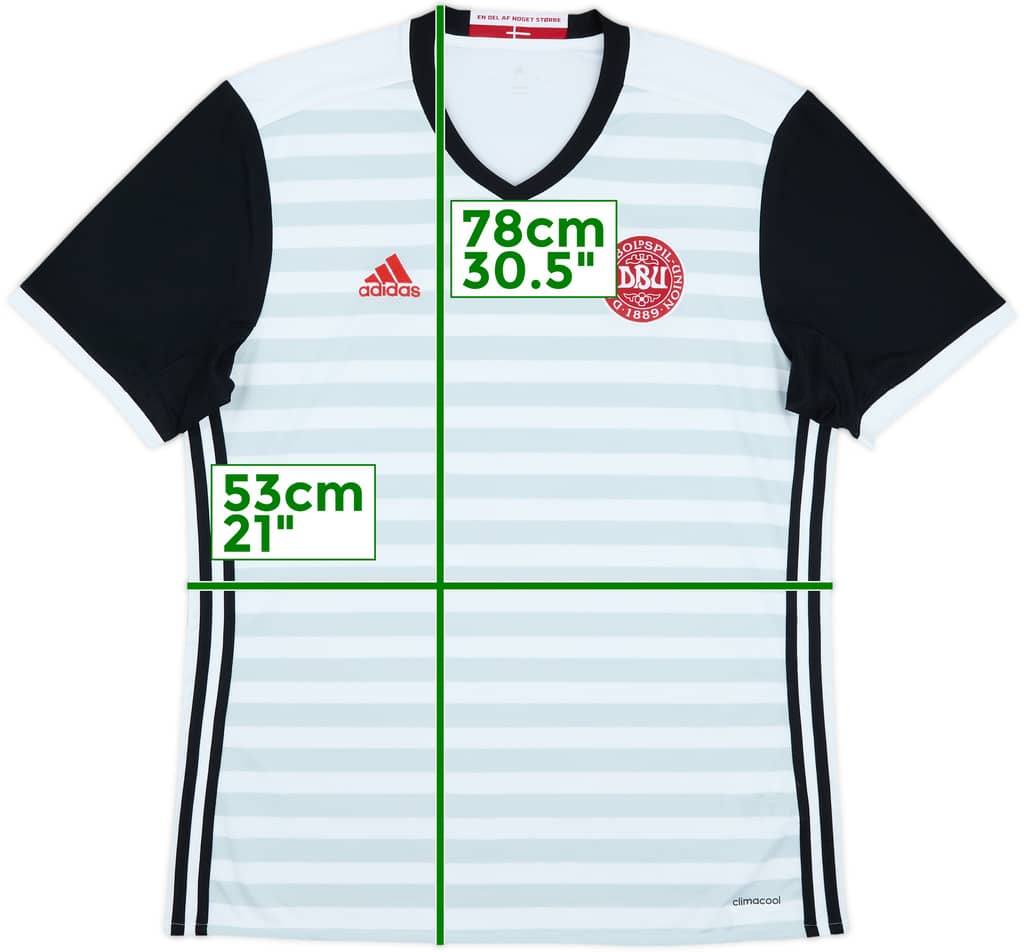 2015-16 Denmark Away Shirt - 9/10 - (L)
