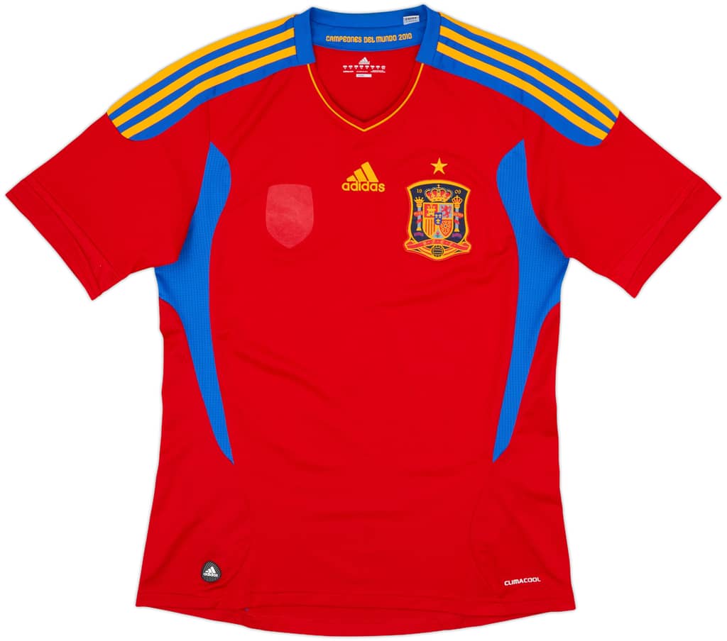 2010-11 Spain Home Shirt - 4/10 - (M)