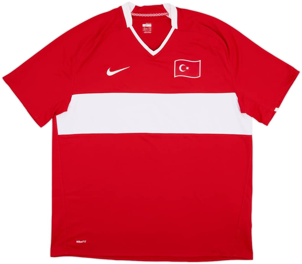 2008-10 Turkey Home Shirt - 9/10 - (XXL)