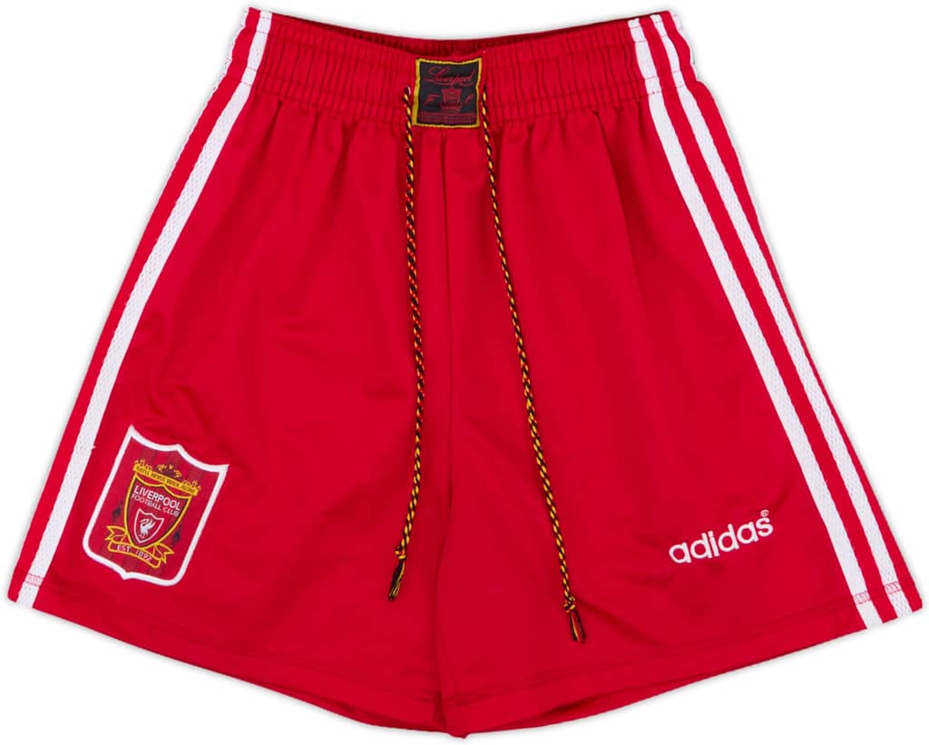 1995-96 Liverpool Home Shorts - 9/10 - (S)