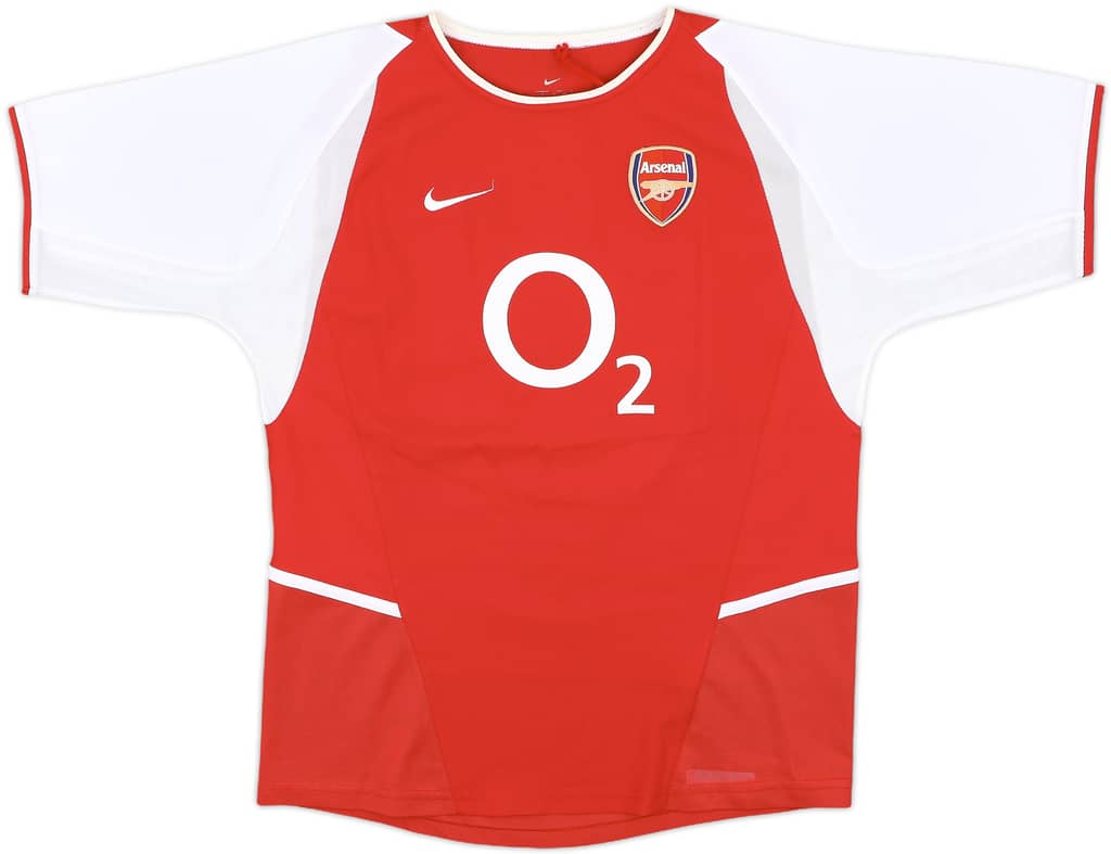 2002-04 Arsenal Home Shirt - 7/10 - (XL.Boys)