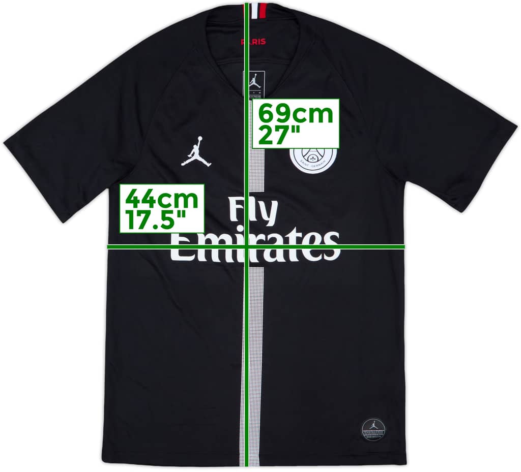 2018-19 Paris Saint-Germain Third/Home Shirt - 10/10 - (S)
